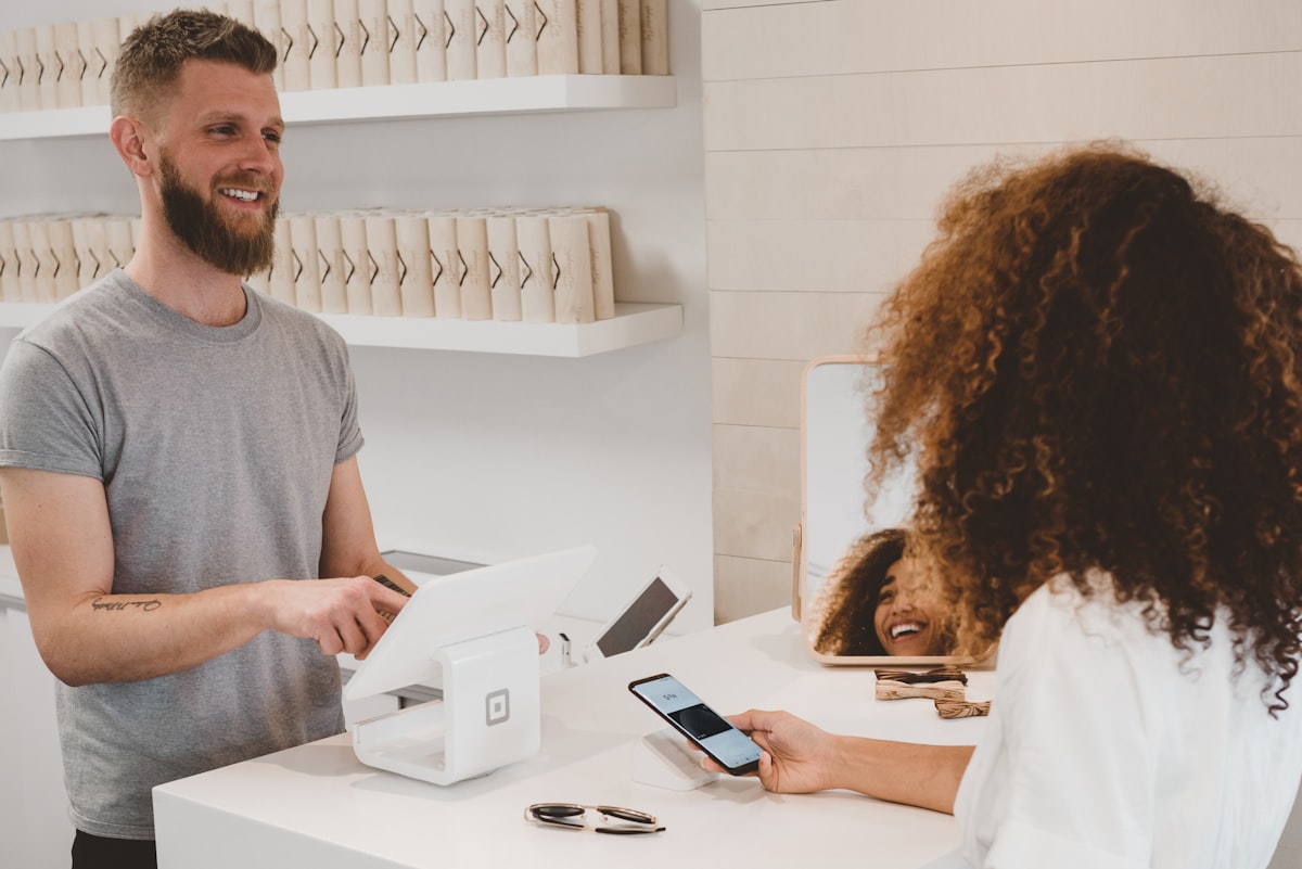 Merchant accepting digital payments